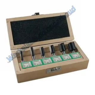 Bovenfrezen set 6-delig 8mm schacht