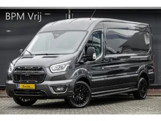 Ford Transit L3H2 | 2.0Tdci 165Pk A8 Aut. | 350 | Raptor Edition | 2x Schuifdeur | Nieuw Model | Mag