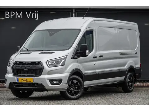 Ford Transit L3H2 | 2.0Tdci 165Pk | 350 | Raptor Edition | 2x Schuifdeur | Nieuw Model | Moondust Zi