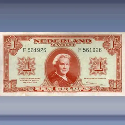 1 gulden Wilhelmina (1945)