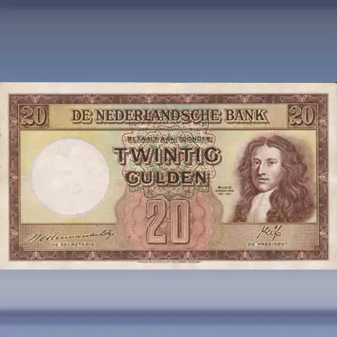 20 gulden Willem III (1945)