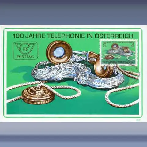 100 jaar telefonie in Oostenrijk (1981)