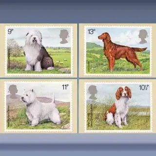 Honden (zegels v.k.) (1978)