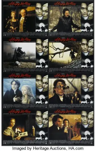 SLEEPY HOLLOW USA lobbycard set.