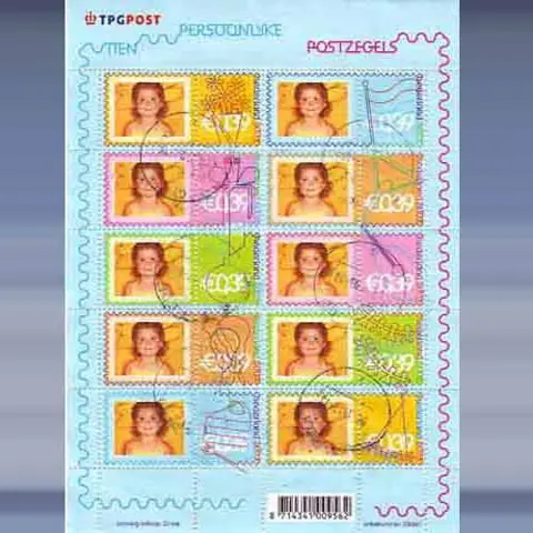 Persoonlijke postzegels: Feest (2003)