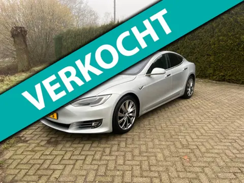 Tesla Model S 100D FULL SELF DRIVING LED DAK VOL ZWART LEER