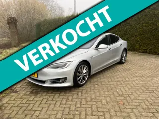 Tesla Model S 100D FULL SELF DRIVING LED DAK VOL ZWART LEER