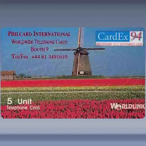 USA, Worldlink (Windmill) (privé card) (1994)
