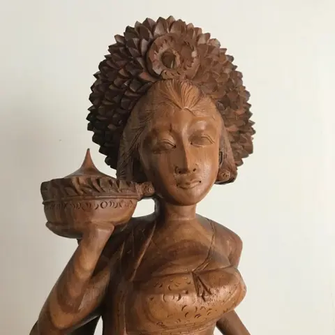 Beeld - Hout - 74 cm - Bali, Indonesië