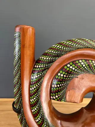Lidah - Spiral / Snail Didgeridoo - Handcrafted - No Reserve - Didgeridoo