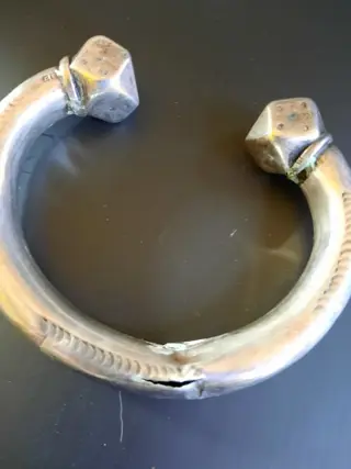 Armband, Enkelband (1) - Hoogwaardig zilver - Rashaida - Nubië, Egypte, Jemen - 19e - 20e eeuw