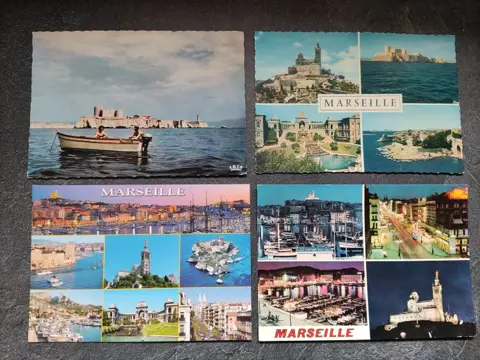 Frankrijk - Marseille - Ansichtkaarten (Set van 237) - 1940-1990