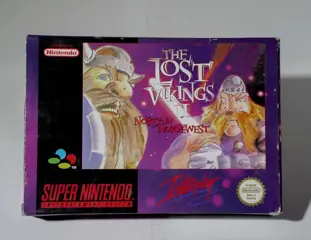 Nintendo SNES - Lost Vikings 2 + Mortal Kombat 3 - Videogames (2) - In originele verpakking