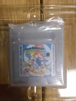 OLD STOCK Extremely Rare Nintendo Game Boy Super Mario Land 2: 6 golden coins First edition FAH Nintendo Gameboy, boxed with game, Inlay,box protector and manual - Videogames - In originele verpakking