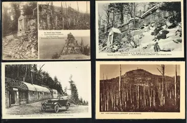Frankrijk Elzas - Oorlog 1914/18 Elzas - Ansichtkaarten (Collectie van 168) - 1914