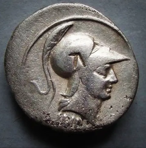 Romeinse Rijk. Augustus (27 v.Chr.-14 n.Chr.). AR Denarius,Rome 18-17 BC