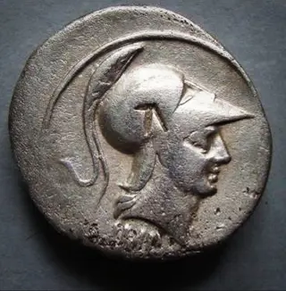 Romeinse Rijk. Augustus (27 v.Chr.-14 n.Chr.). AR Denarius,Rome 18-17 BC