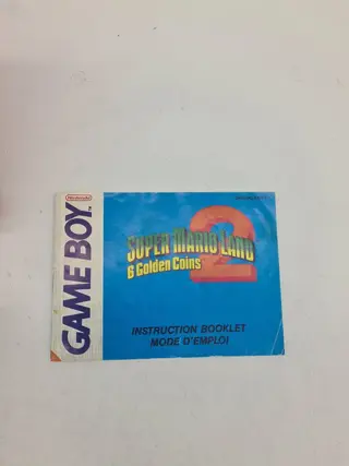 OLD STOCK Extremely Rare Nintendo Game Boy Super Mario Land 2: 6 golden coins First edition FAH Nintendo Gameboy, boxed with game, Inlay,box protector and manual - Videogames - In originele verpakking