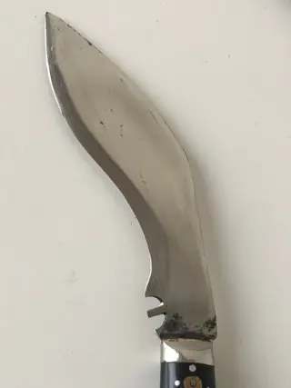 Kapmes - Hout, Koper, Leder - Nepal - Tweede helft 20e eeuw