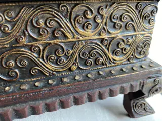 Specerijen grote doos - Hout - Zuidoost-Azië