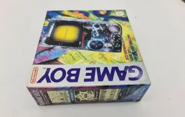 Nintendo dmg-01Extremely Rare Limited Edition Hard Box - NEW OLD STOCK Nintendo Gameboy Classic Play it Loud Skeleton Edition Pack boxed+4AA Batteries+Data - In originele verpakking