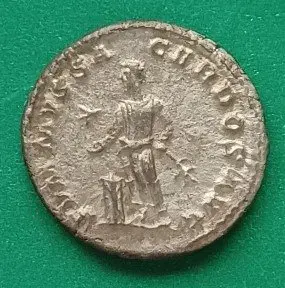 Romeinse Rijk. Elagabalus (218-222 n.Chr.). AR Denarius