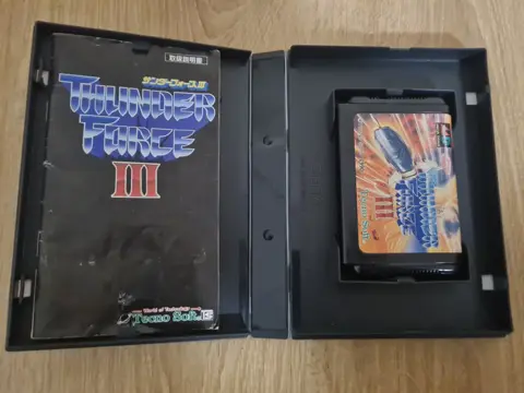 Sega megadrive jap - Thunder Force III - Videogames (1) - In originele verpakking
