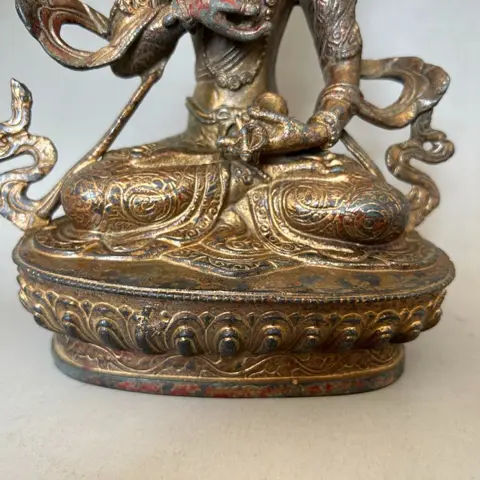 Boeddha beeld (1) - Brons - Vajrasattva - 22cm - Tibet - 21e eeuw