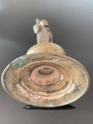 Standbeeld - Brons - Boeddha - Buddha - Sri Lanka - Eind 19e - begin 20e eeuw