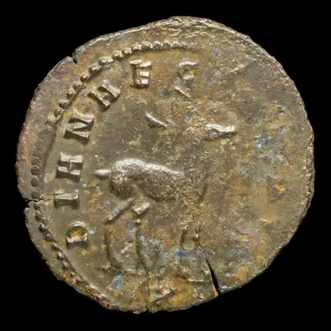 Romeinse Rijk. Gallienus (253-268 n.Chr.). Lot of 4 Antoniniani. Animal series