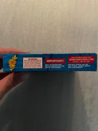 Nintendo Gameboy Advance - Pokemon Sapphire version (USA) - Videogames (1) - In originele verpakking