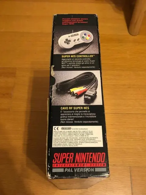 1 Nintendo SNES - Control Set, Super Gameboy, Pro Fighter X, Lufia, Zombies & more - Console met Games - In originele verpakking