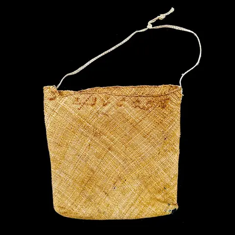 set geweven objecten - Pandanus blad - Westerse Dani - West-Papua (voormalig Irian Jaya)