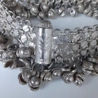 Armband - Verzilverd - India - Eind 20e eeuw