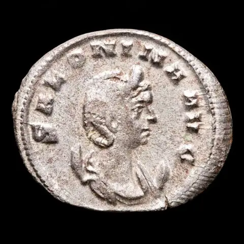 Romeinse Rijk. Gallienus (253-268 A.D.) and Salonina during the Gallienus joint reign (253-260 A.D.). Kavel bestaande uit twee Antoninianus,Cologne - VICT GERMANICA / Rome - PVDICITIA.