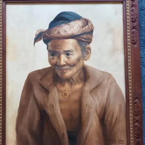 Olieverfschilderij - Doek - Indonesië