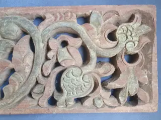 Snijwerk (1) - Hout - Indonesië