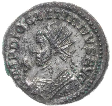 Romeinse Rijk. Diocletian (AD 284-305). BI Antoninianus,(Jupiter). Rome mint 290-291 AD / RIC 28 / ex Dieter Alten Collection from Fritz Rudolf Künker 2009