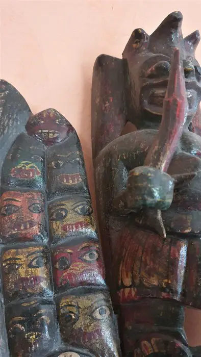 Masker - Hout - Sri Lanka - Tweede helft 20e eeuw