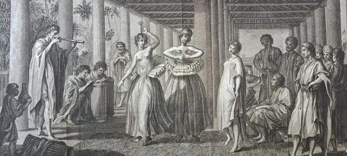 Prenten / etsen / gravures van J.S. Klauber (3) - Papier - Cook's Travels, Dutch edition, ca. 1797 - Polynesië en Nieuw-Zeeland