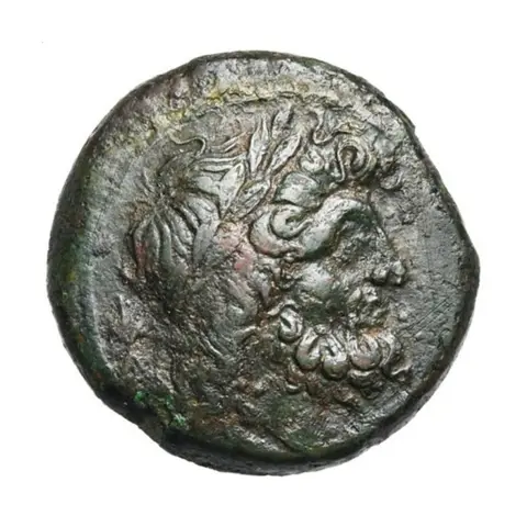 Bruttium, The Brettii. Æ Reduced Uncia,Circa 211-208 BC