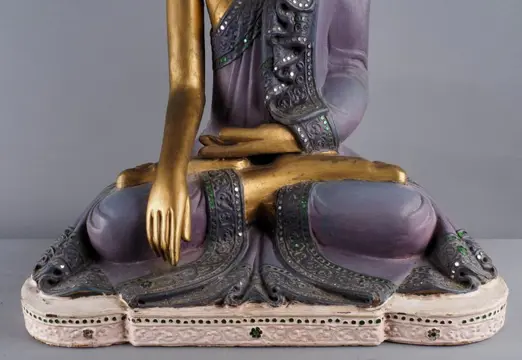 Boeddha Bhumisparsha - Hout - Thailand