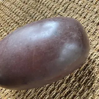 Shiva Lingam (1) - Hardsteen - India - 20e eeuw