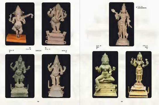 Plaatjesboek (2) - Papier - India Bronzen figuren - Kannan, R - K.C. Aryan - Manual on the bronzes in the Government Museum, Chennai -Indian Folk Bronzes - India - 2003 - 1991