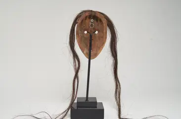 Masker - Haar (dier), Hout - Irokees - Noord Amerika