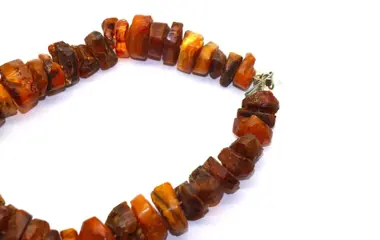 Halsketting - Amber - Marokko - Eind 20e eeuw