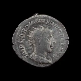 Romeinse Rijk. Gordian III (238-244 n.Chr.). Lot of 4 Antoniniani,VICTOR AETER; VIRTVTI AVGVSTI; VICTORIA AETERNA; SAECVLI FELICITAS