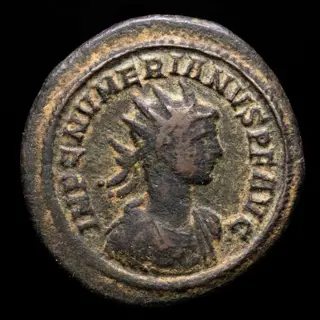 Romeinse Rijk. Numerian (282-284 A.D) and Probus (276-282 A.D.). Kavel bestaande uit twee Follis,Cizycus - VIRTVS PROBI AVG //Rome - PIETAS AVGG