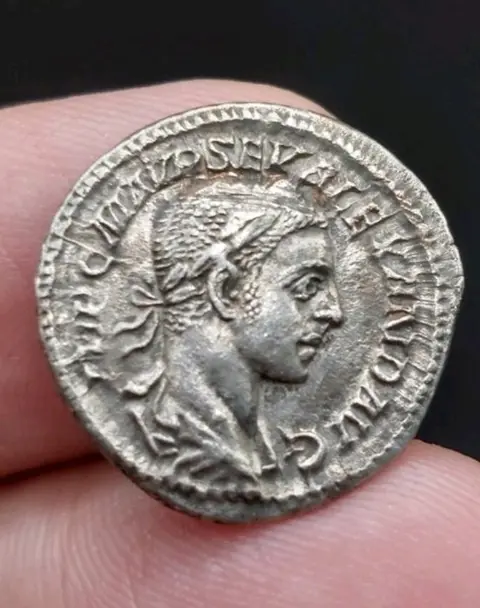 Romeinse Rijk. Severus Alexander (222-235 n.Chr.). AR Denarius,Rome