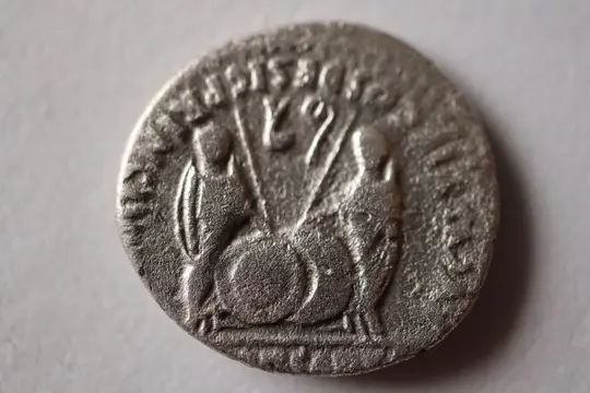 Romeinse Rijk. Augustus (27 v.Chr.-14 n.Chr.). AR Denarius,Lugdunum, 2 BC-AD 14
